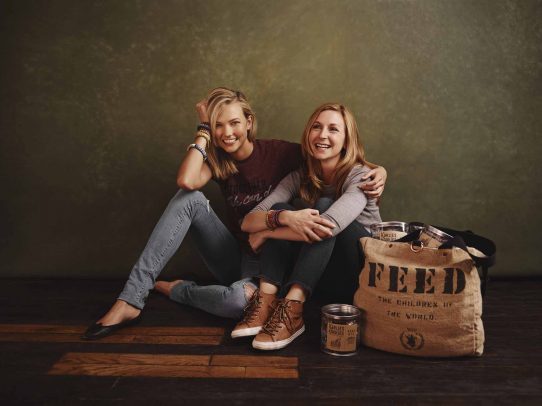 Karlie Kloss and Christina Tosi for FEED Projects