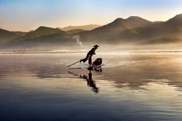 Fisherman on the Inle Lake