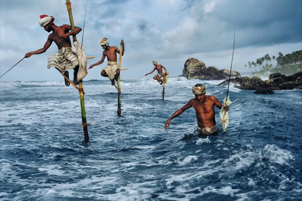 Fishermen at Weligama