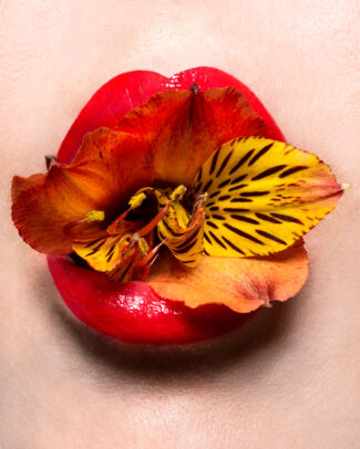 lips close up