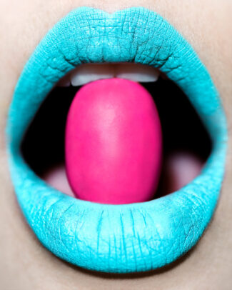 lips close up