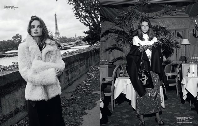 women for an editorial for Elle