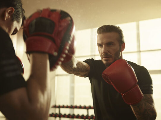 David Beckham boxing by Joey L