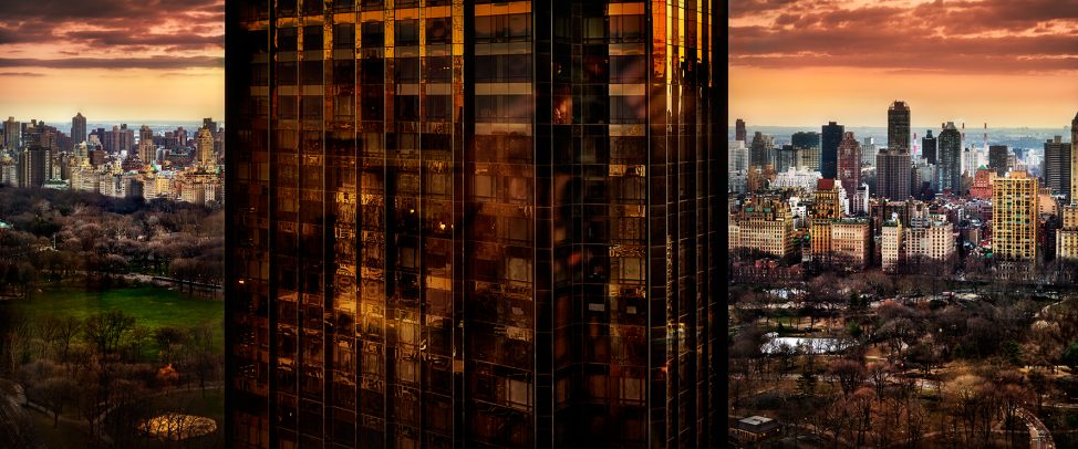 skyscrapers and view of the city