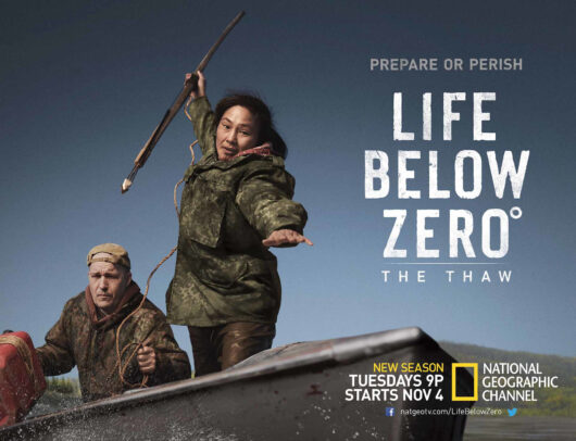 advertising poster for Life Below Zero by Joey L. 