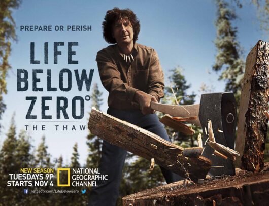 advertising poster for Life Below Zero by Joey L. 