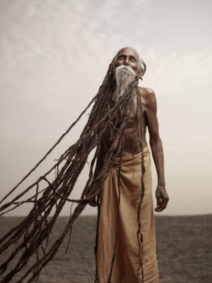 old man with long dreadlocks