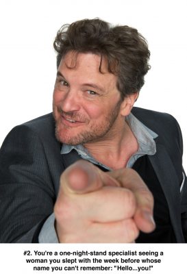 Colin Firth In Character by Howard Schatz