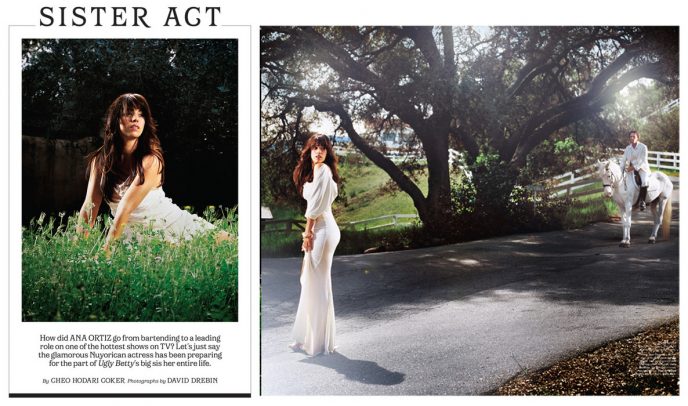 Portrait of Ana Ortiz by David Drebin