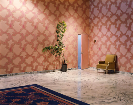 empty pink room