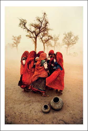 dust storm by Steve McCurry