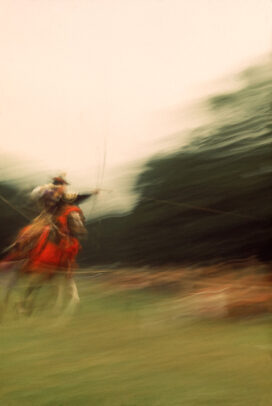 Yabusame or horseback archery