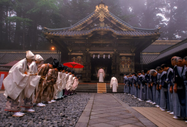 Japanese Shinto ceremony