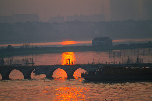 Sunset in Suzhou
