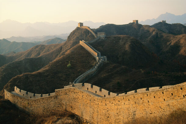 The Great Wall of China.