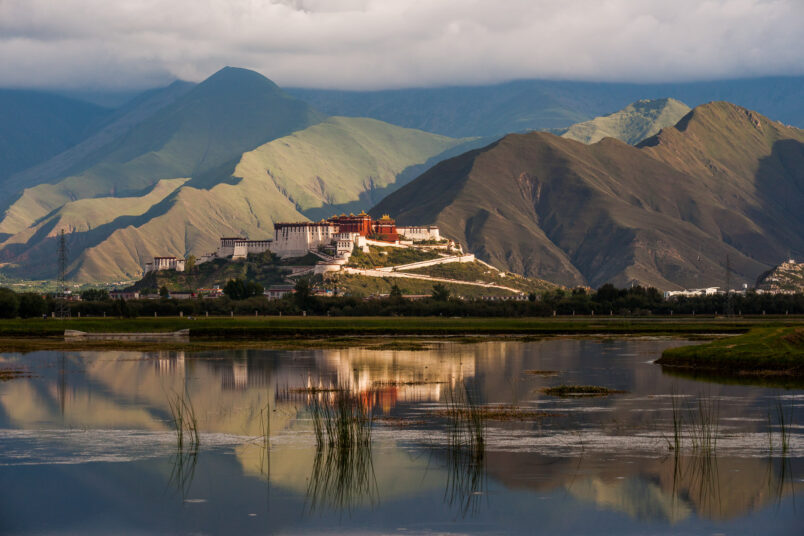 The Potala Palace in Tibet