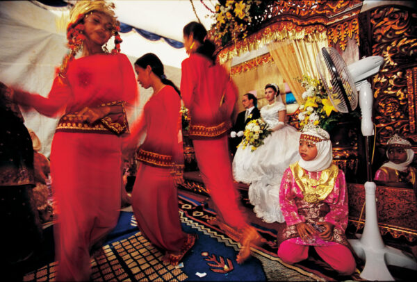 woman dancing for wedding celebrations